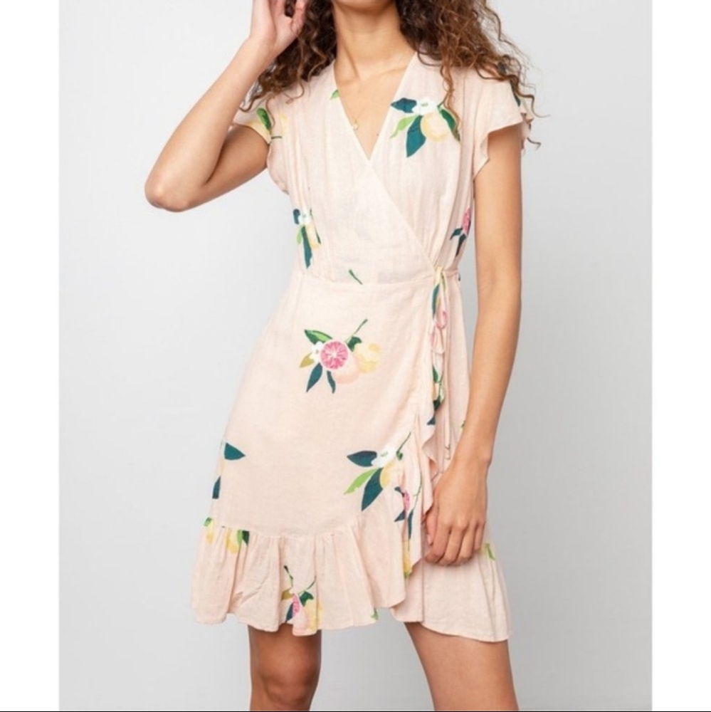 Rails pink grapefruit dress